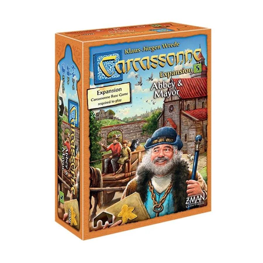 Carcassonne: Expansion 5 - Abbey and Mayor